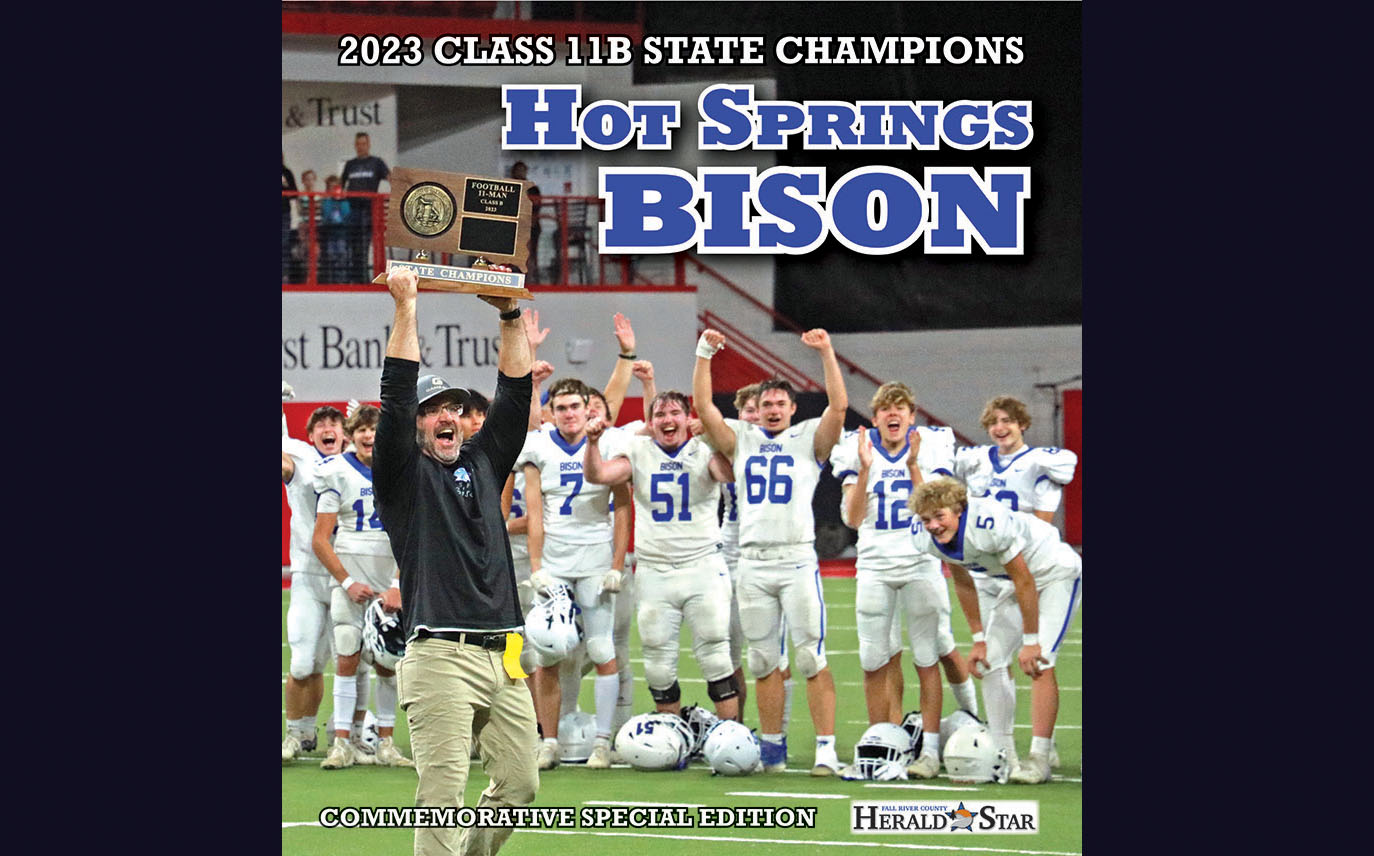 The Herald-Star’s coverage of the Hot Springs Bison football team’s state championship earned the newspaper two awards including first place in the “Best Sports Series” category as well as a second place in the “Best Special Section” category.
